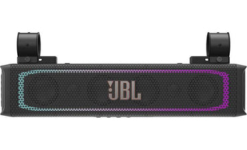 JBL Rally Bar Powered 21" Bluetooth® 8-speaker sound bar with LED lighting