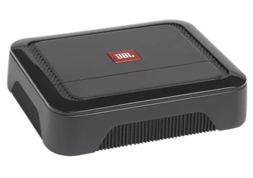 JBL - Club 600W Class D Digital Mono Amplifier with Variable Low-Pass Crossover - Black